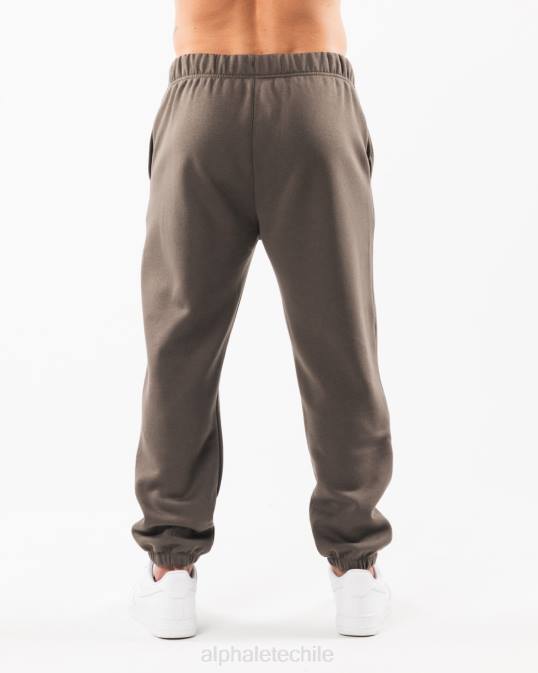 jogger relajado academia hombres Alphalete 08R8720 ropa marrón desierto