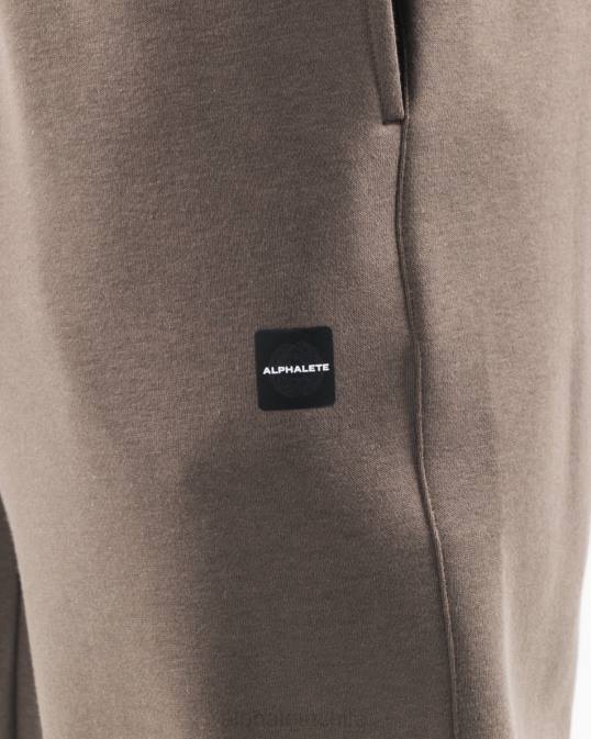 jogger relajado academia hombres Alphalete 08R8720 ropa marrón desierto