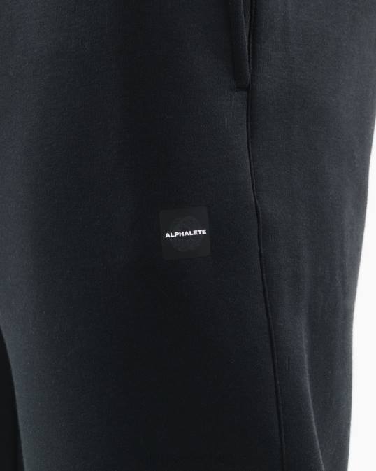 jogger relajado academia hombres Alphalete 08R8721 ropa negro