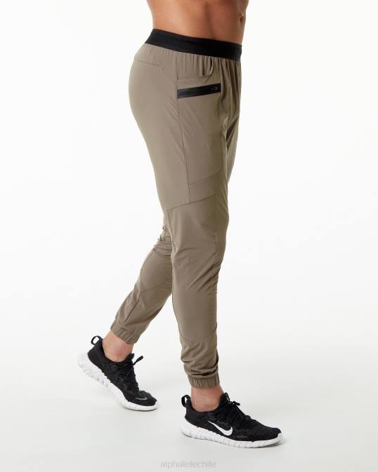 pantalón de estudio hombres Alphalete 08R8736 ropa marrón moca