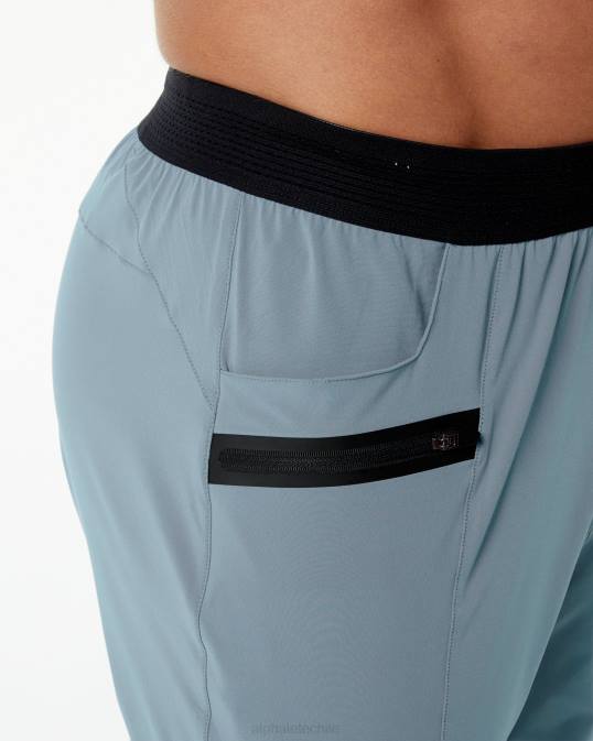 pantalón de estudio hombres Alphalete 08R8737 ropa niebla azul