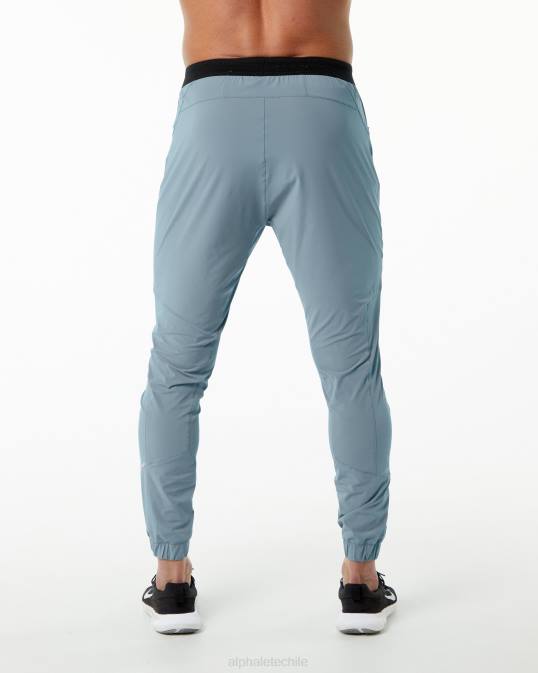 pantalón de estudio hombres Alphalete 08R8737 ropa niebla azul