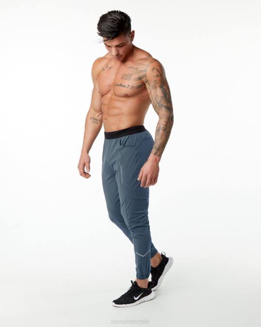 pantalón de estudio hombres Alphalete 08R8738 ropa ballena azul