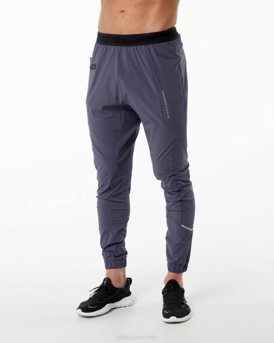 pantalón de estudio hombres Alphalete 08R8739 ropa morado apagado