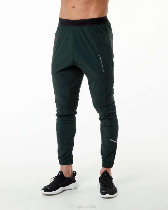 pantalón de estudio hombres Alphalete 08R8740 ropa cazador verde