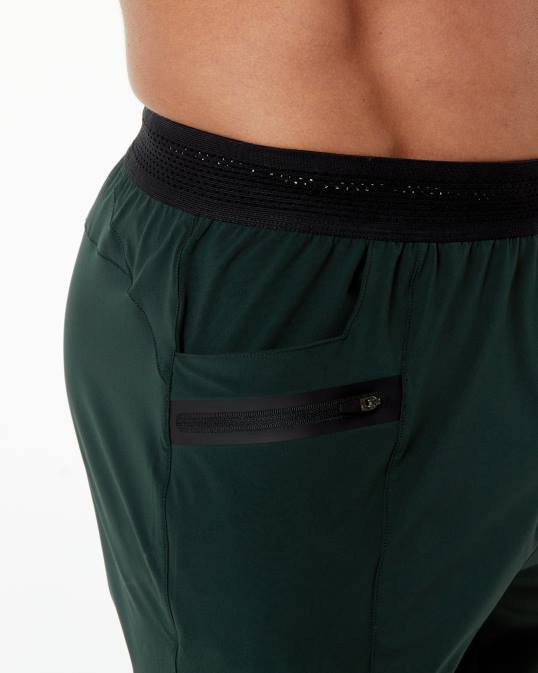 pantalón de estudio hombres Alphalete 08R8740 ropa cazador verde