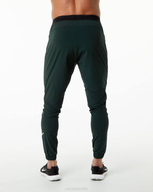 pantalón de estudio hombres Alphalete 08R8740 ropa cazador verde