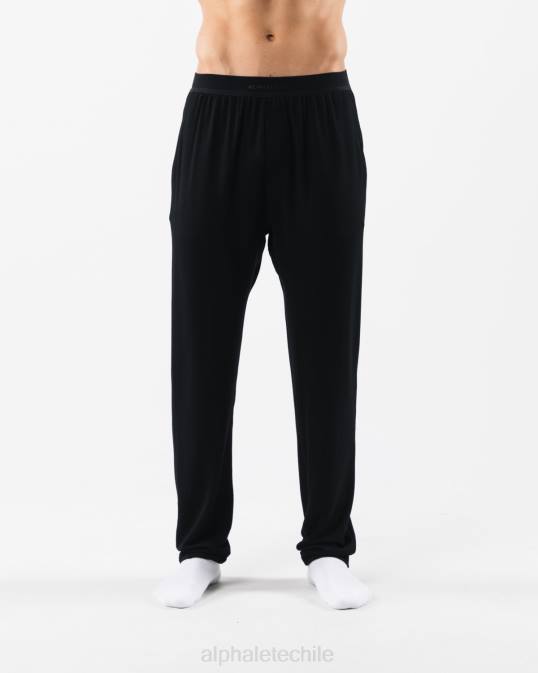 pantalón de salón hombres Alphalete 08R8713 ropa negro