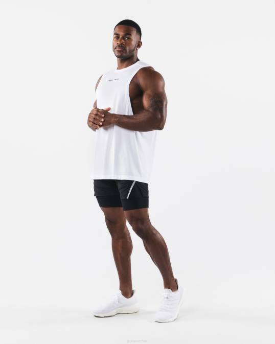 aa corte de airtech hombres Alphalete 08R8570 ropa blanco