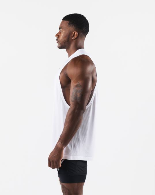 aa corte de airtech hombres Alphalete 08R8570 ropa blanco