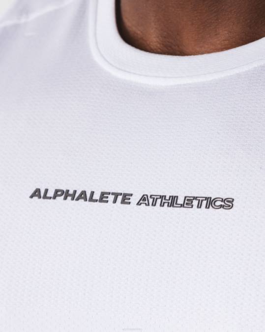 aa corte de airtech hombres Alphalete 08R8570 ropa blanco