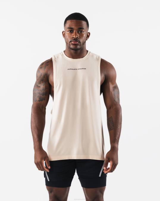 aa corte de airtech hombres Alphalete 08R8571 ropa marrón amarillento