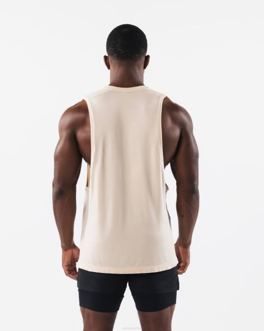 aa corte de airtech hombres Alphalete 08R8571 ropa marrón amarillento
