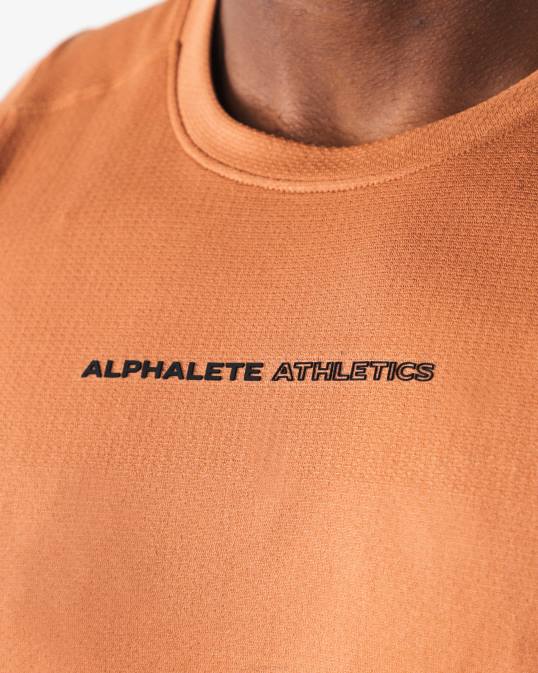 aa corte de airtech hombres Alphalete 08R8572 ropa aleación naranja