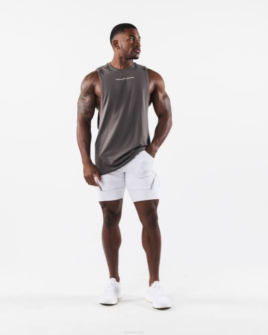 aa corte de airtech hombres Alphalete 08R8575 ropa gris cemento polvoriento