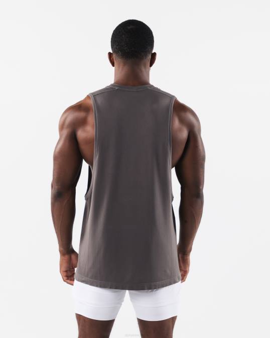 aa corte de airtech hombres Alphalete 08R8575 ropa gris cemento polvoriento