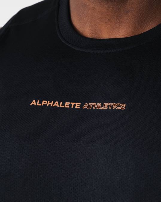 aa corte de airtech hombres Alphalete 08R8577 ropa negro