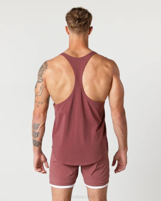larguero con núcleo de algodón pesado hombres Alphalete 08R8595 ropa otoño rojo