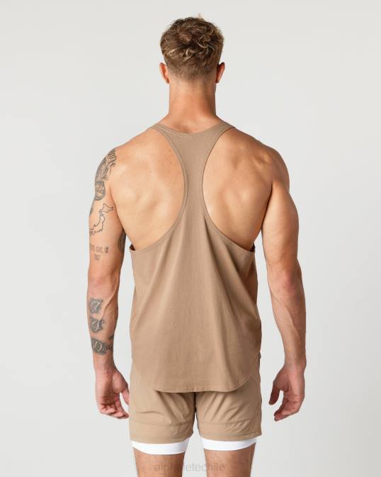 larguero con núcleo de algodón pesado hombres Alphalete 08R8596 ropa chai marrón