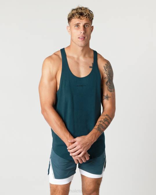 larguero con núcleo de algodón pesado hombres Alphalete 08R8598 ropa azul medianoche