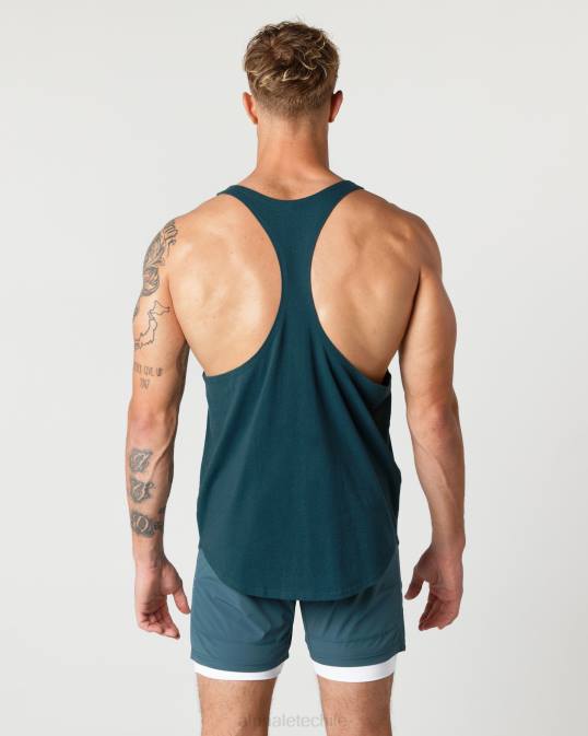 larguero con núcleo de algodón pesado hombres Alphalete 08R8598 ropa azul medianoche