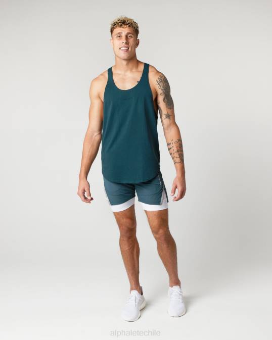 larguero con núcleo de algodón pesado hombres Alphalete 08R8598 ropa azul medianoche