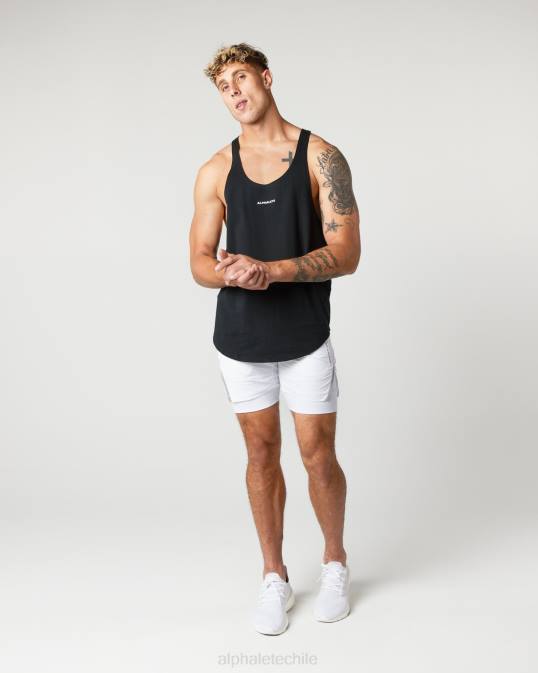 larguero con núcleo de algodón pesado hombres Alphalete 08R8600 ropa negro