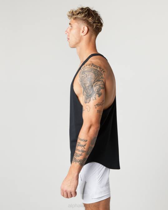 larguero con núcleo de algodón pesado hombres Alphalete 08R8600 ropa negro