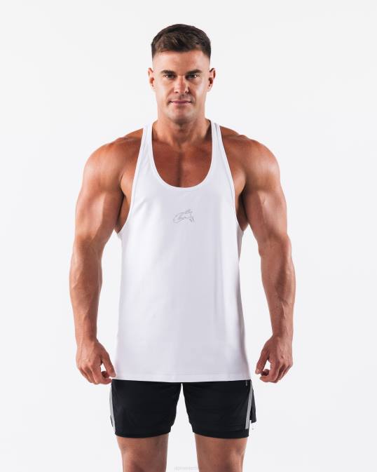larguero de cabeza de lobo hombres Alphalete 08R8558 ropa agua blanca/sin gas