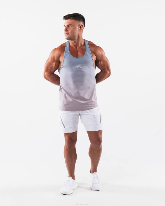 larguero de cabeza de lobo hombres Alphalete 08R8559 ropa agua tranquila gradiente azul