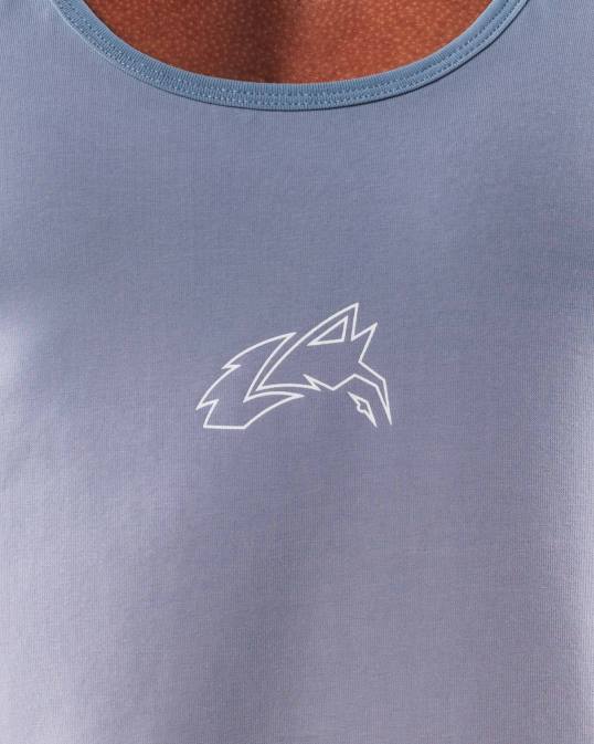 larguero de cabeza de lobo hombres Alphalete 08R8559 ropa agua tranquila gradiente azul