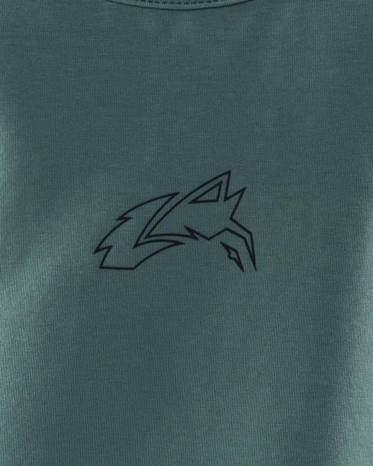larguero de cabeza de lobo hombres Alphalete 08R8561 ropa verde salvia