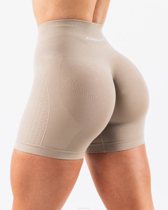 amplificar contorno corto 5" mujer Alphalete 08R8292 ropa gran central marrón
