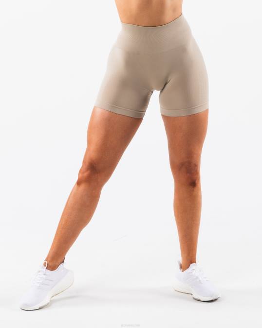 amplificar contorno corto 5" mujer Alphalete 08R8292 ropa gran central marrón