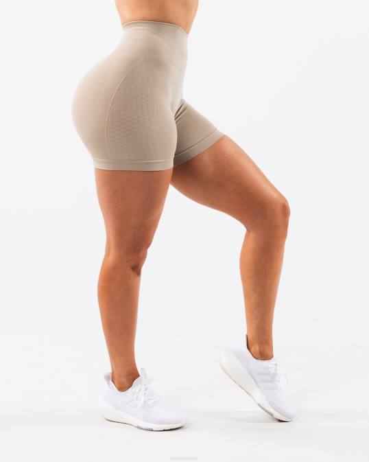 amplificar contorno corto 5" mujer Alphalete 08R8292 ropa gran central marrón