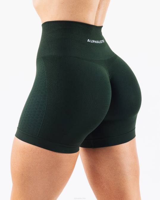 amplificar contorno corto 5" mujer Alphalete 08R8294 ropa parque central verde