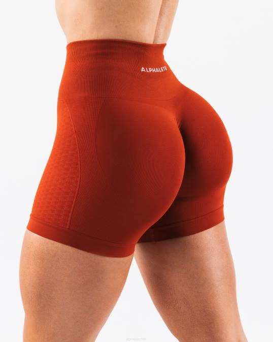 amplificar contorno corto 5" mujer Alphalete 08R8295 ropa Times Square rojo