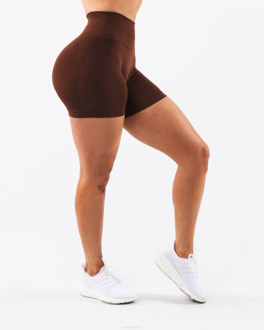 amplificar contorno corto 5" mujer Alphalete 08R8297 ropa marrón manhattan