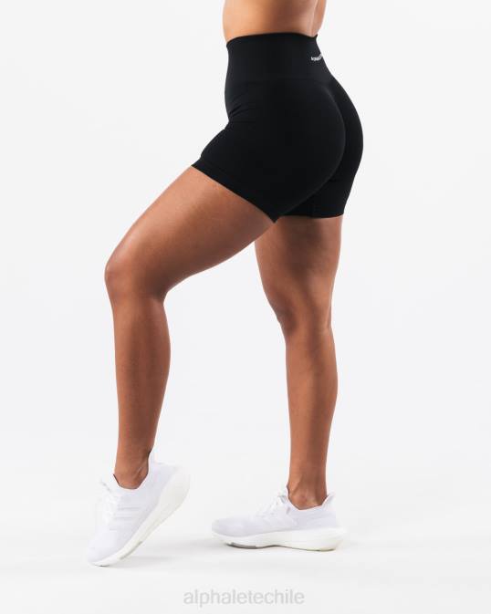 amplificar contorno corto 5" mujer Alphalete 08R8318 ropa negro