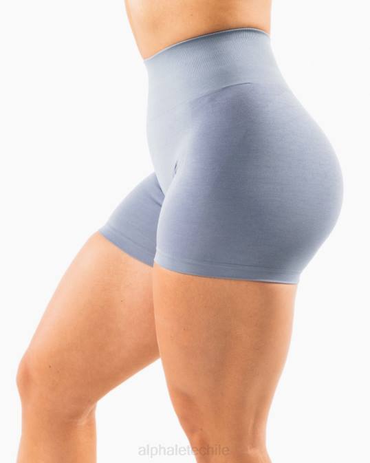 amplificar corto 4.5" mujer Alphalete 08R8302 ropa agua quieta azul