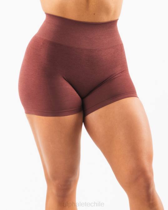 amplificar corto 4.5" mujer Alphalete 08R8305 ropa rosa polvorienta roja