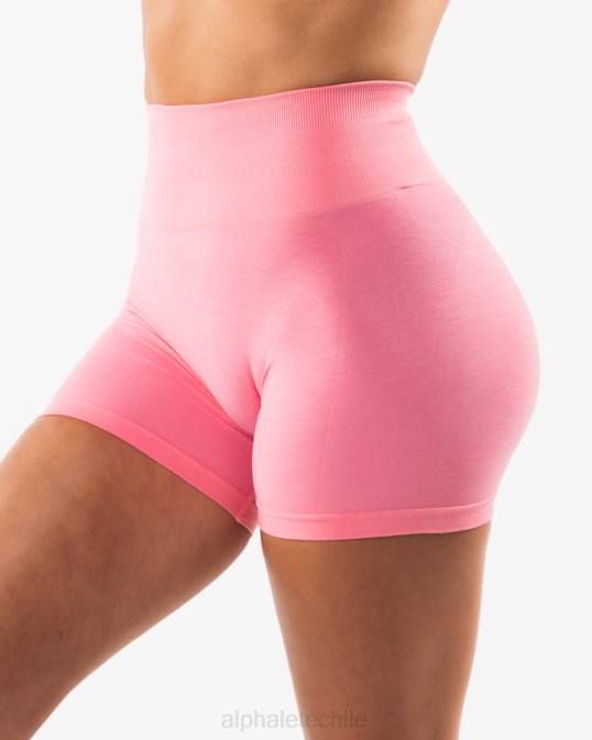 amplificar corto 4.5" mujer Alphalete 08R8319 ropa algodón de azúcar rosa