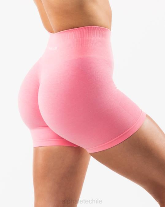 amplificar corto 4.5" mujer Alphalete 08R8319 ropa algodón de azúcar rosa