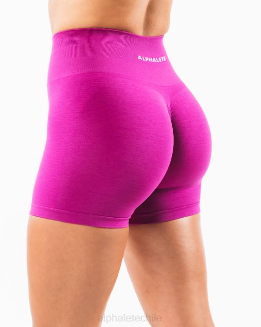amplificar corto 4.5" mujer Alphalete 08R8320 ropa caramelo aplastar rosa