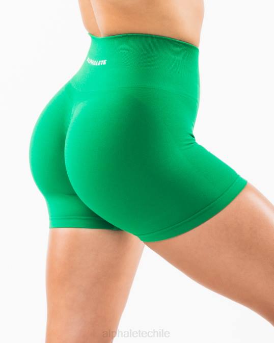 amplificar corto 4.5" mujer Alphalete 08R8323 ropa verde esmeralda