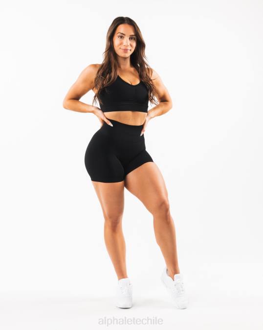 amplificar corto 4.5" mujer Alphalete 08R8324 ropa negro