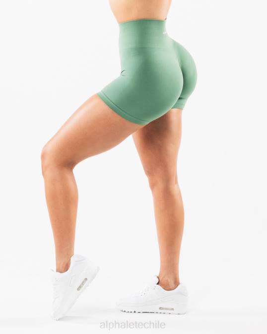 amplificar corto 4.5" mujer Alphalete 08R8330 ropa Jade verde