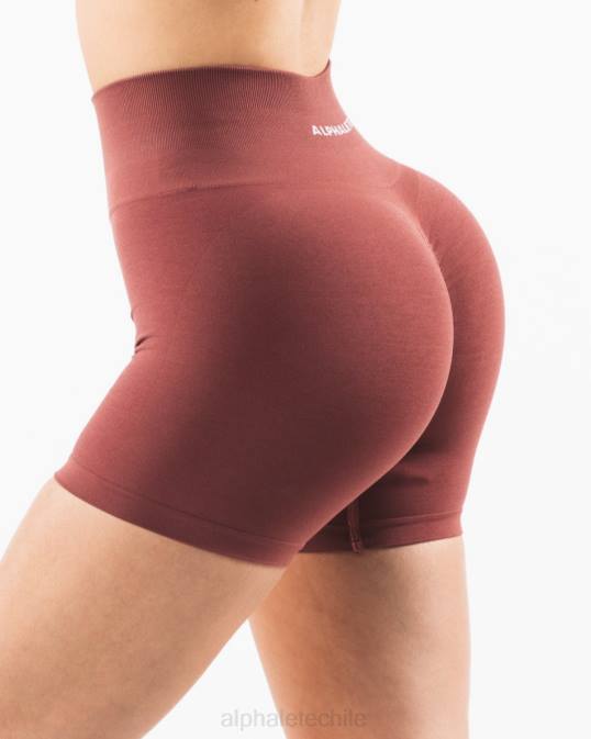 amplificar corto 4.5" mujer Alphalete 08R8336 ropa otoño rojo