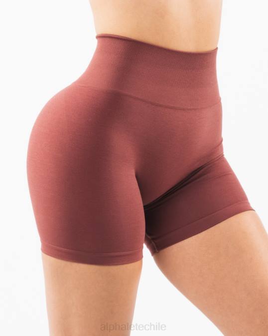 amplificar corto 4.5" mujer Alphalete 08R8336 ropa otoño rojo