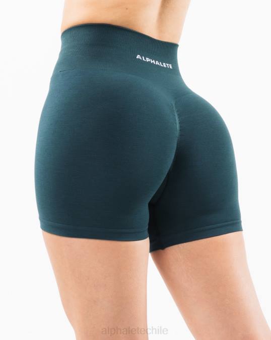amplificar corto 4.5" mujer Alphalete 08R8342 ropa azul medianoche